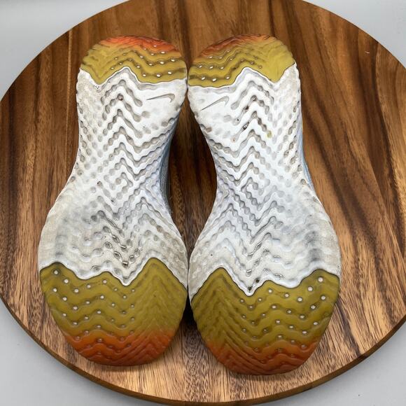 Nike Epic React Flyknit 2 Shoes Youth Boys 6.5Y Gray Running Comfort Walking Gym - Picture 7 of 8